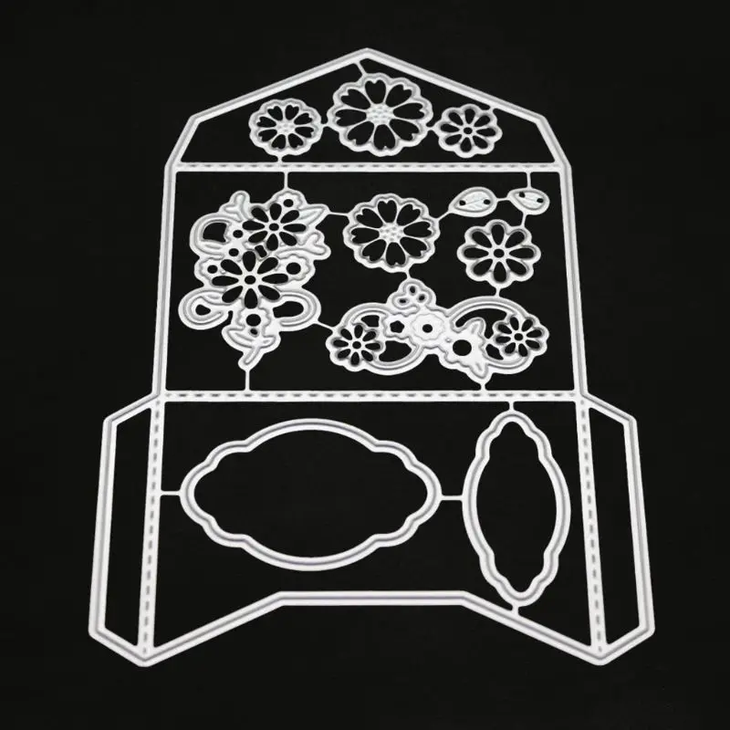  New Invitation Envelope Metal Cutting Dies Stencil DIY Scrapbooking Album Stamp Paper Card Embossin - 33005209664