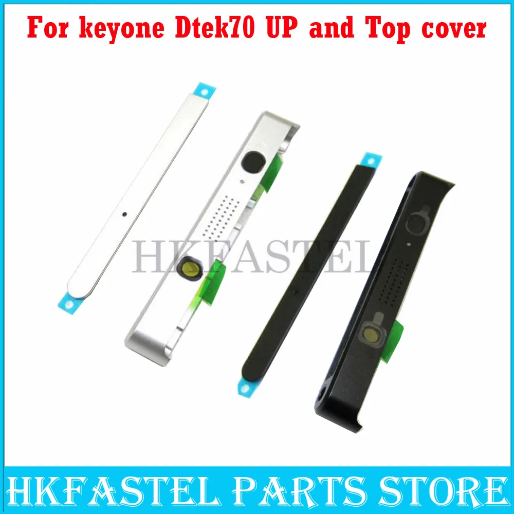 HKFASTEL For BlackBerry keyone Dtek70 Original Mobile Phone UP and Top Housing plug Cover case Free shipping