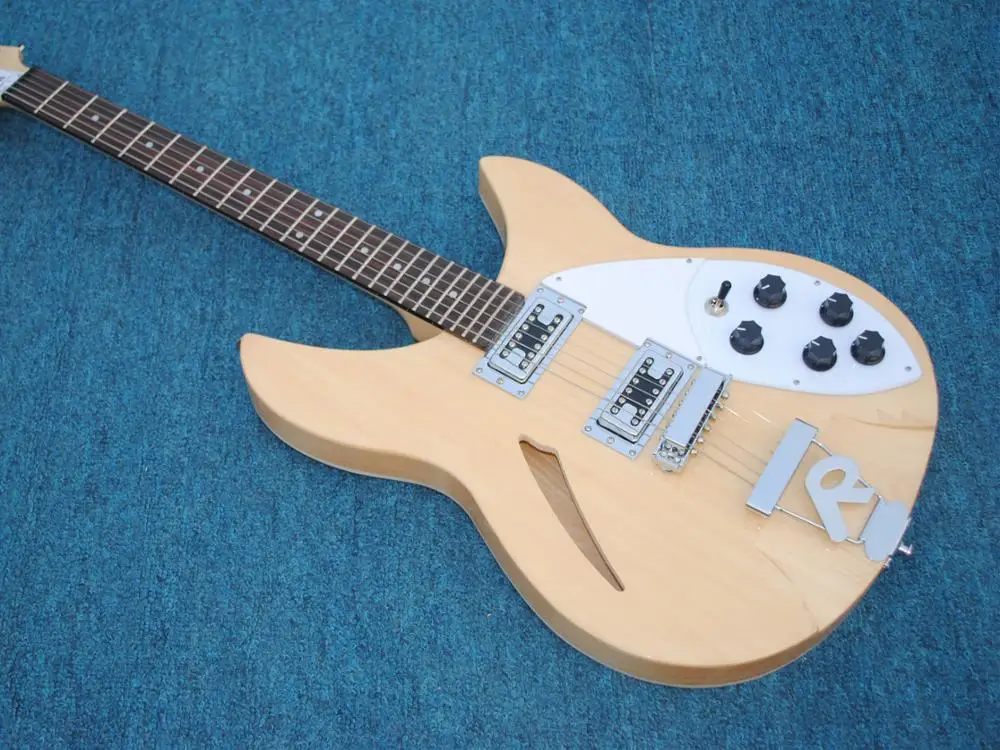 

Log color Ricken Electric Jazz Guitar,2017 Top quality Hollow Body Jazz Guitar,Factory custom Archtop Guitarra,Free shipping