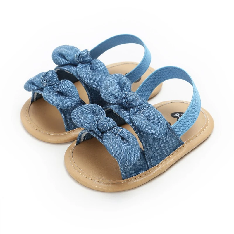 Sandalias para bebé, zapatos de playa a cuadros para niño pequeño, zapatillas transpirables princesa antideslizantes con lazo, sandalias para niños de verano| - AliExpress