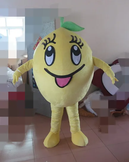 

Latest high quality in-kind shooting lemon mascot costume for adults lemon mascot Holiday special clothing