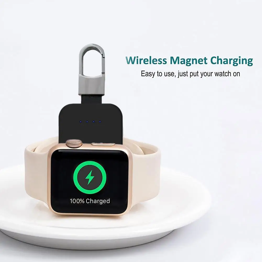 Беспроводное зарядное устройство большой емкости для IWatch Series 1 2 3 950 мАч зарядный