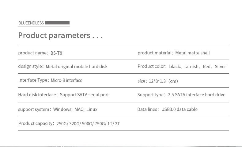 HDD внешний жесткий диск 1 ТБ жесткий диск диско Дуро экстерно 2 ТБ HDD 2,5 1 ТБ, жесткий диск Портативный жесткий диск 1 ТБ 1 к Бесплатная доставка