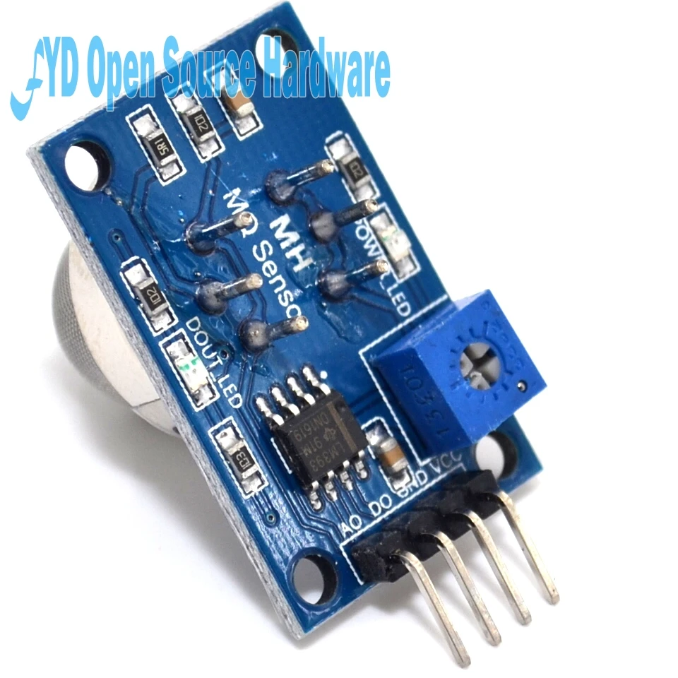 1 шт. MQ-2 MQ2 дымовой газ LPG бутан Датчик водорода детектор модуль для arduino 1 шт. MQ-2 MQ2 дымовой газ LPG бутан Датчик водорода детектор модуль для arduino