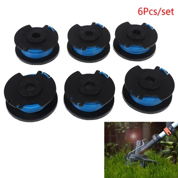 

6 X Auto Feed Line String Trimmer Rope Replacement Spools Fit For GreenWorks