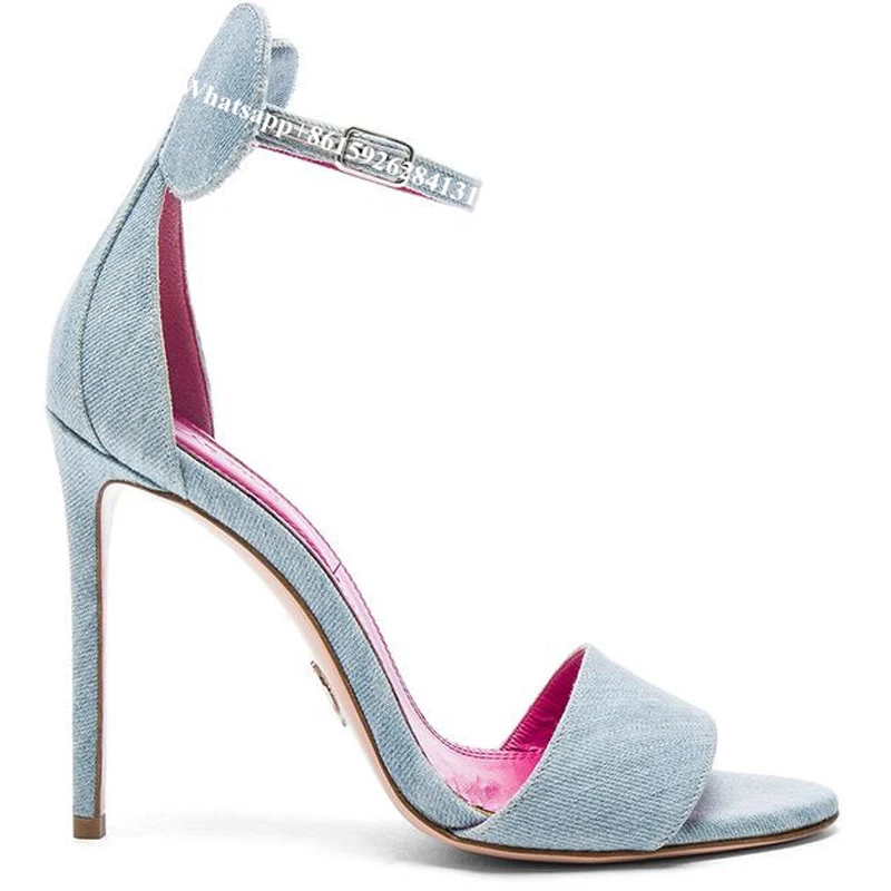 

Eunice Choo Suede/ Silk Adorable High Heels Bow Slingback Woman Sandals Summer Shoes Unique Design Sandale Femme ete Shoes Woman