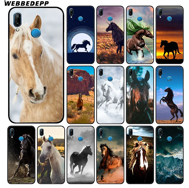 Мягкий чехол WEBBEDEPP для Huawei P30 P20 Pro P10 P9 Lite 2017 P Smart 2019 &amp Nova 3 3i Y9 |