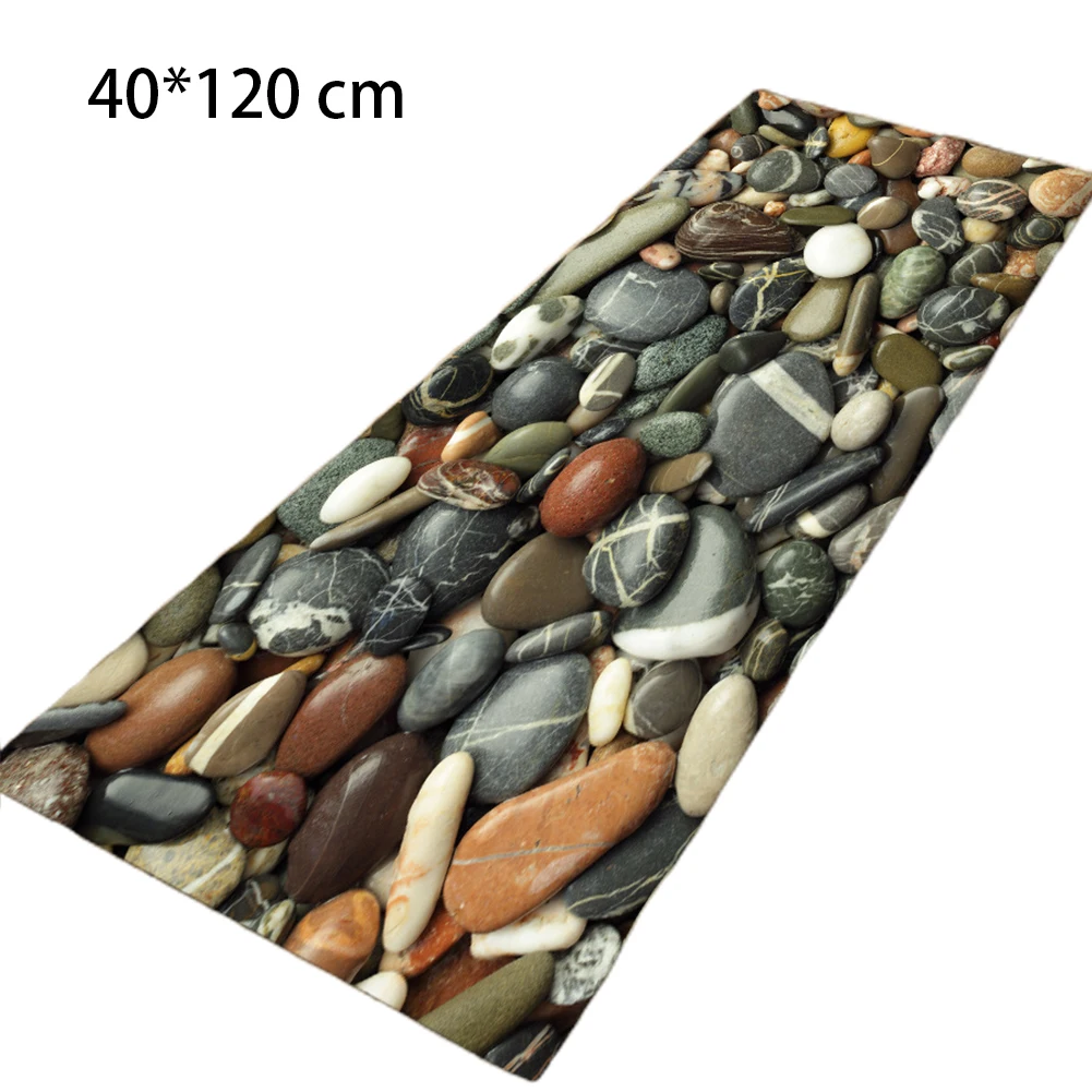 

Bathroom Hallway Absorb Water Kitchen Anti Slip Soft Carpet Decorative European Style Door Mat Home Washable 3D Printing