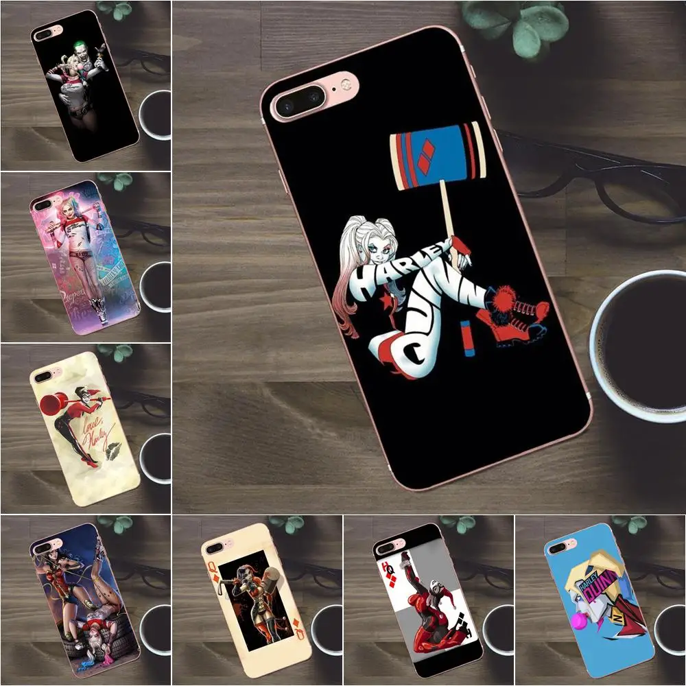 Чехлы Bixedx Harley Quinn Pin Up из ТПУ лучшие чехлы для Huawei G8 Honor 5C 5X 6 6X 7 8 9 Y5II Mate P7 P8 P9 P10 P20 Lite