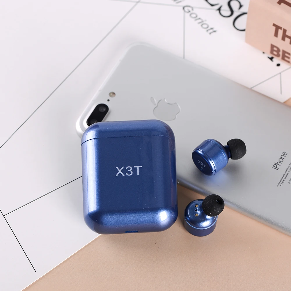 

SAGOX3T Touch Control Earphones WirelessBluetooth4.2 Stereo earbuds 240h Longstandy Earbuds Headset with Mic for Android and IOS