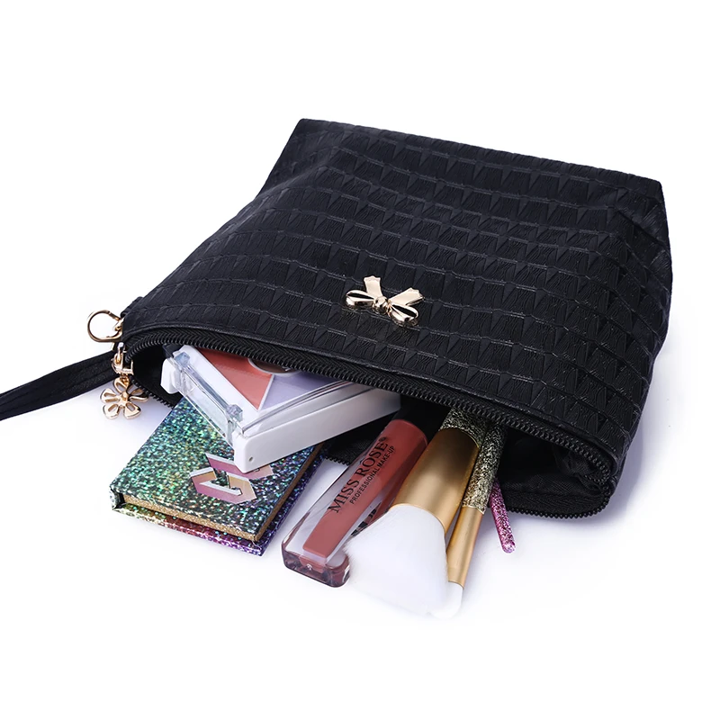 

Brand Frosted Diamond Makeup Set Bag Cosmetic Galaxy Organizer Fashion Women Multi-function Lattice Case & Zipper Make Up Tool