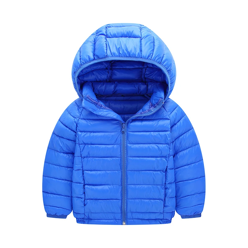 Boys Jacket Cotton Coat Children's Sport Soild Outerwear Thin Warm Coat High Quality Light