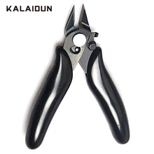 KALAIDUN диагональные плоскогубцы Мини кусачки микро маленькие электронные кусачки Резиновые Нескользящие ручки черные DIY ручные инструменты