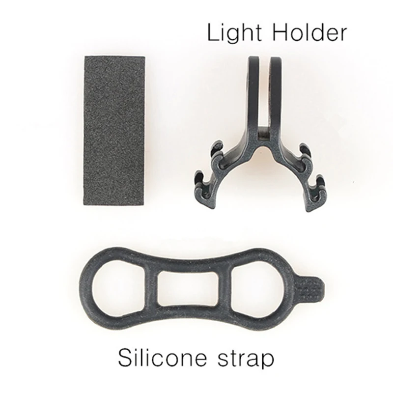 Bike Bicycle Light Torch Flashlight Cycling Handlebar Clip Bracket Mount Holder