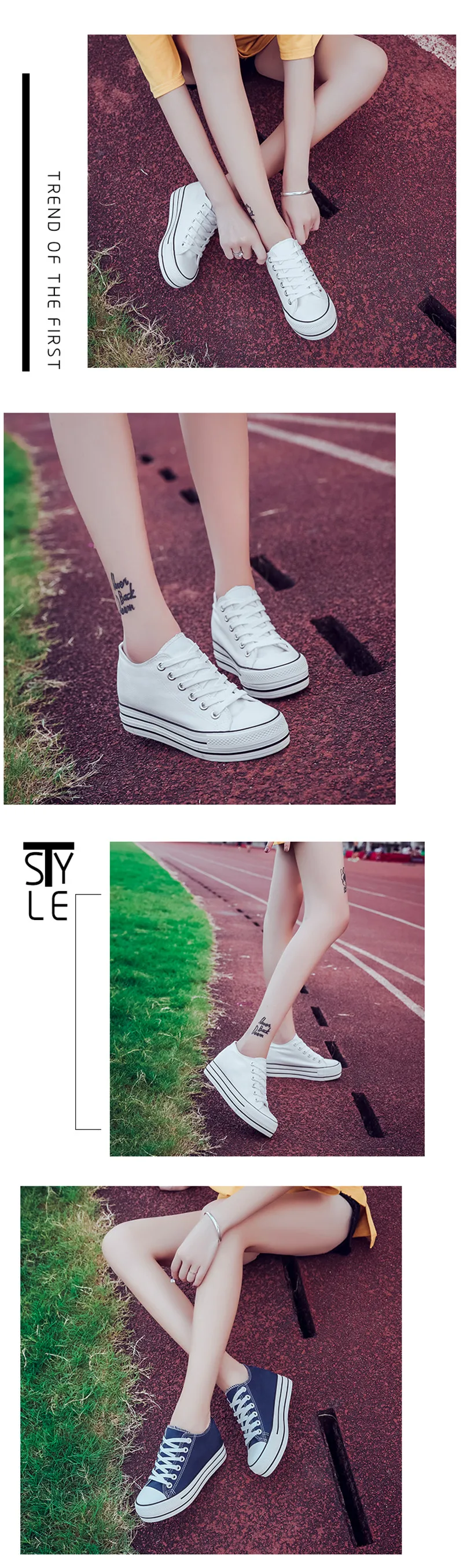 tênis plataforma beatherable mulher sapatos casuais branco