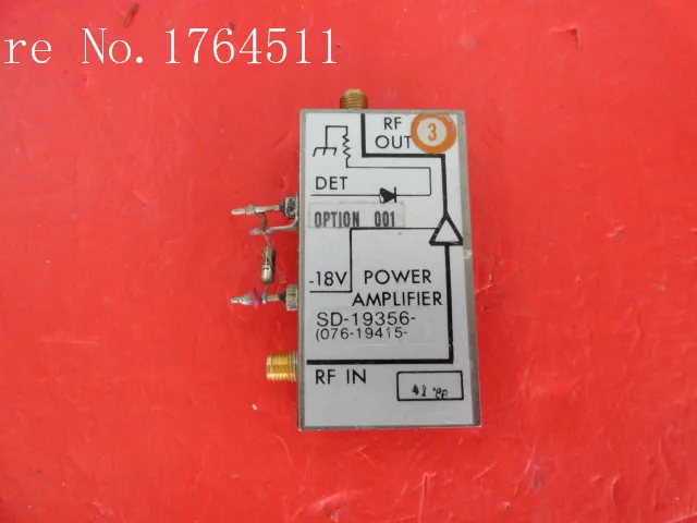 

[BELLA] Supply 18V SMA amplifier SD-19356/076-19415