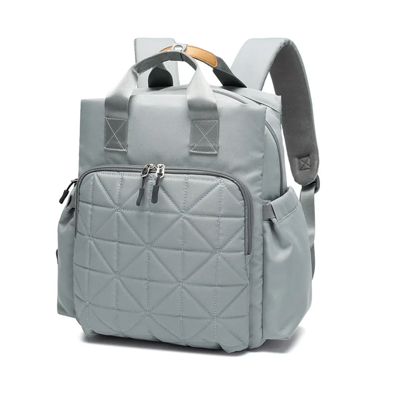 Новая мода для мамочек для ухода за ребенком Многофункциональный рюкзак из узорчатой ткани женская сумка для ухода за младенцем большой вместимости, косметичка для путешествий, командировок рюкзак