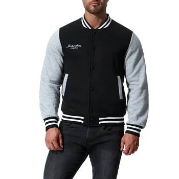 

New Men/Boy Baseball Jacket Men 2018 Fashion Design Wine Red Mens Slim Fit College Varsity Jacket Men Brand Stylish Veste Homme