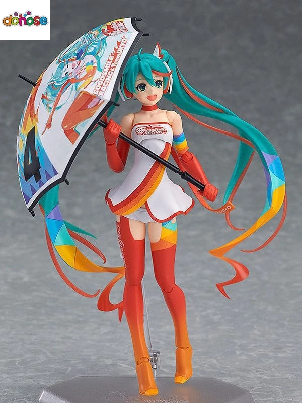 Anime figma SP-078 Racing Miku 2016 ver.  Action Figure The 2016 Hatsune Miku GT Project! Collection Model Kids Toy Doll