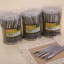 0 5mm 0 7mm Mechanical pencil leads HB 2B office school stationery wholesale 72 tubes