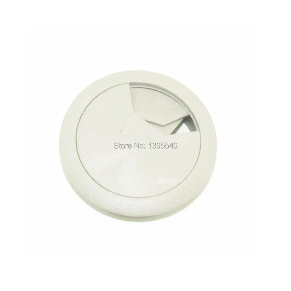 

New 53mm Computer desk Wire hole cover Grommet Desk Table Cable Tidy Outlet Port Surface Wire Hole Cover Switch Plate Cabin