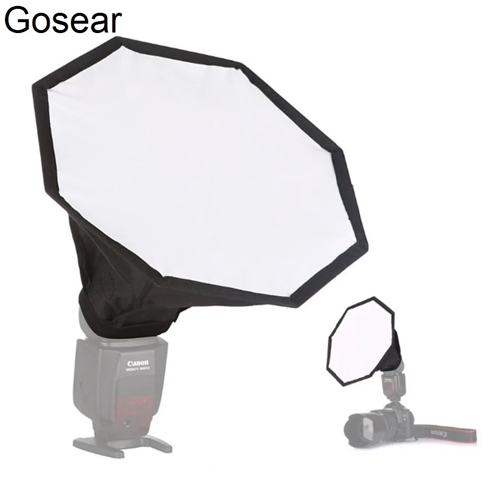 Gosear Universal 20CM Portable Softbox Camera On top Photography Light