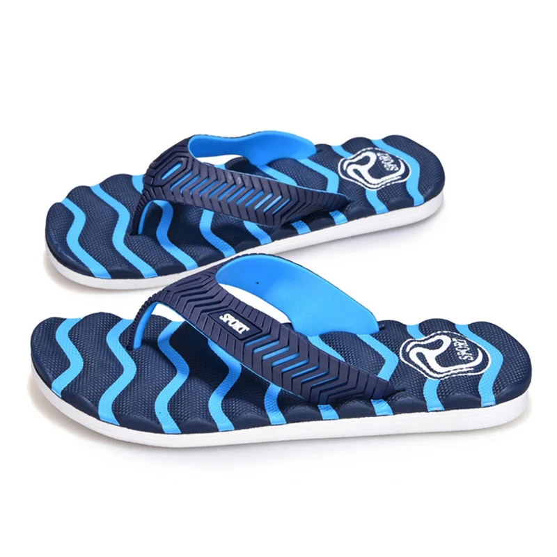 Socomfy Лето Повседневное мужские резиновые шлепанцы на ремешке и плоской подошве