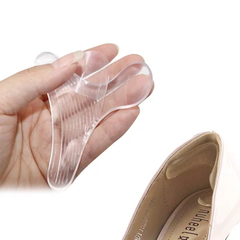 

100pairs Wholesale Gel Heel Cushion Protector Feet Care Protector Shoe Insert Soft Insole Women Shose Foot Care Pedicure Tool