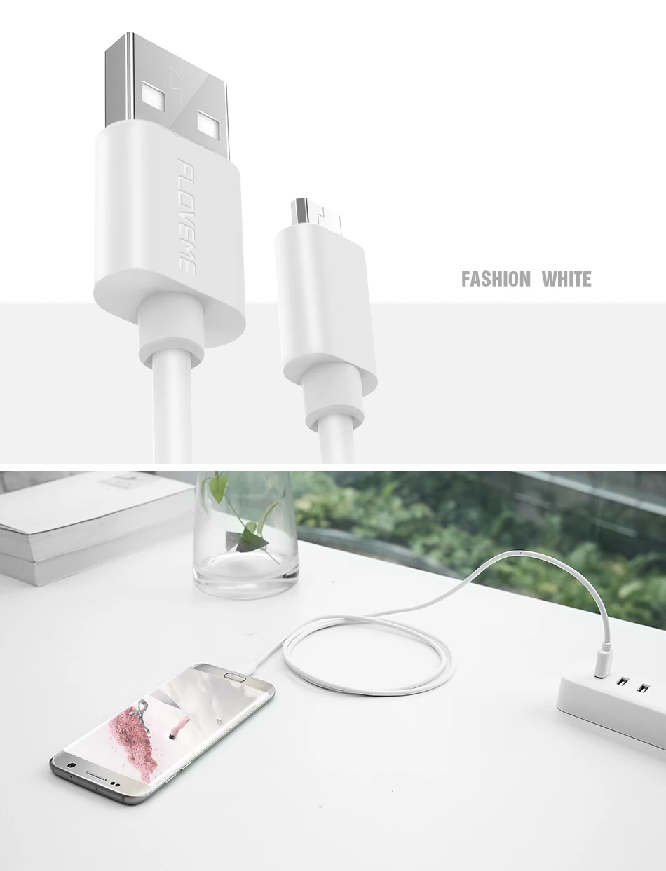 Micro USB Cable For Samsung S7 S6 Edge Huawei Xiaomi Android Charger (5)