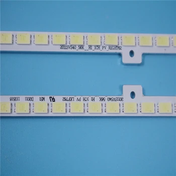 

UA40D5000PR LTJ400HM03-H LED strip BN64-01639A 2011SVS40-FHD-5K6K-Right LEFT 2011SVS40 56K H1 1CH PV2 Pieces/lot 440mm 62LED