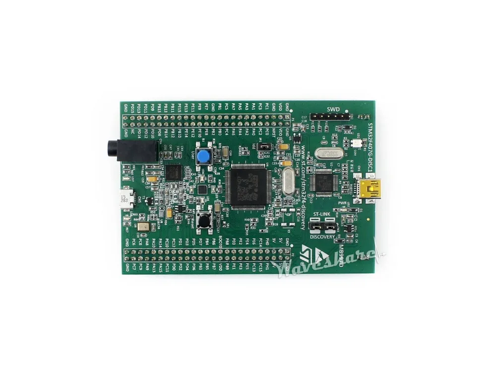 ST Official MB997D STM32F407G DISC1 обновленный STM32F4DISCOVERY Cortex M4 1 мб флэш памяти 192 кб RAM STM32F407VGT6 STM32F4