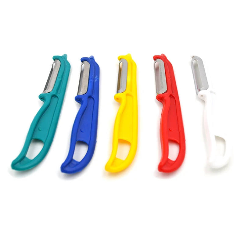 

Urijk Colorful Kitchen Gadget Plastic Fruits Peeler Melon Planing Vegetable Radish Planer High Quality Potato Planer Hot Sale