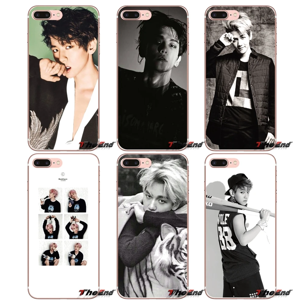 Exo BaekHyun для Huawei P Smart Y6 Ascend P8 P9 P10 Plus Nova P20 Lite Pro Mini 2017 прозрачные мягкие чехлы | Чехлы-накладки -1000006415177