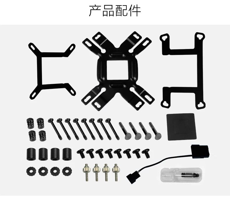 Tt Новый Xiaolong 240/120 настольный процессор кулер интегрированный с водяным охлаждением Вытяжной Вентилятор mute ультра-тонкий с водяным