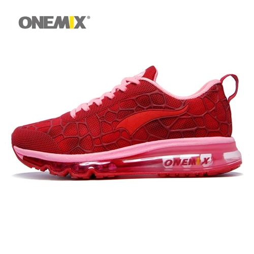 Хит onemix, оригинальная обувь для бега, zapatos de hombre, женская спортивная Уличная обувь, женская обувь для бега, размер 36-40 - Цвет: RED