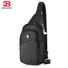 Бренд Balang, мужская повседневная сумка через плечо, женская сумка на ремне, нагрудная сумка, водонепроницаемая сумка на грудь, мужская сумка на плечо для подростков, рюкзак
