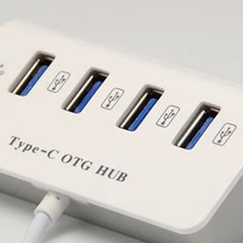 

Portable Converter car Charging Multifunctional Mobile Phone Bracket Holder 4-port USB 2.0 Expander Phone Charger Type-c Hub