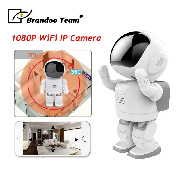

Wireless Robot 1080P IP Camera WIFI Network CCTV HD Baby Monitor home security camera,free shipping