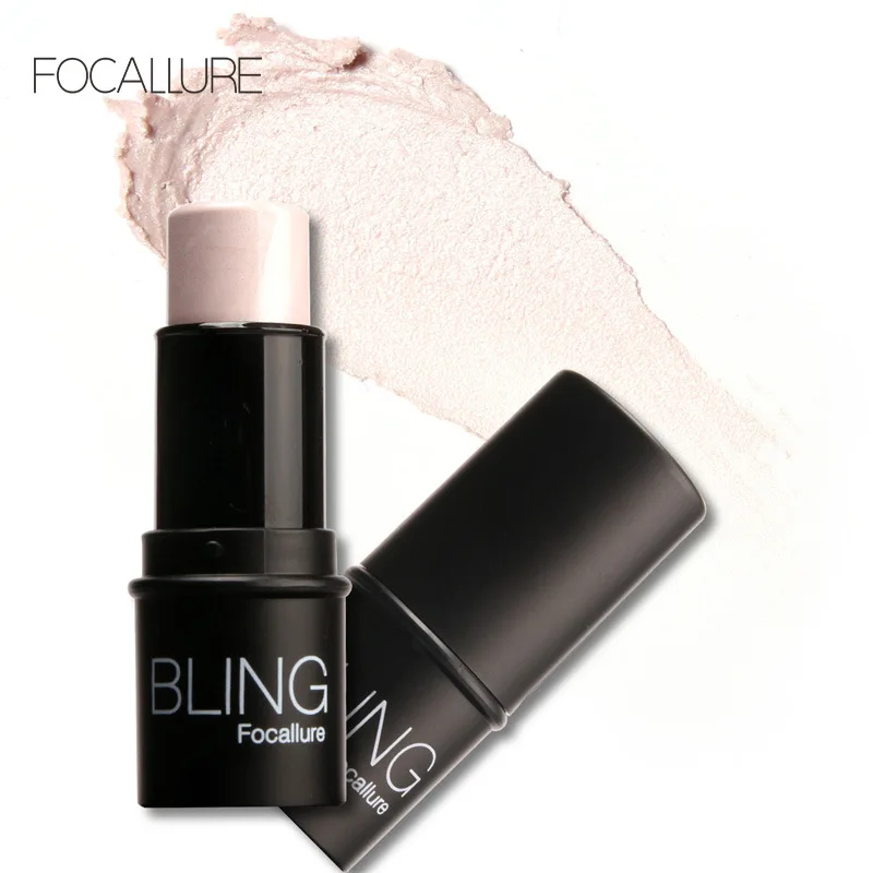 

Highlighter Stick All Over Shimmer Highlighting Powder Creamy Texture Water-proof Silver Shimmer Light