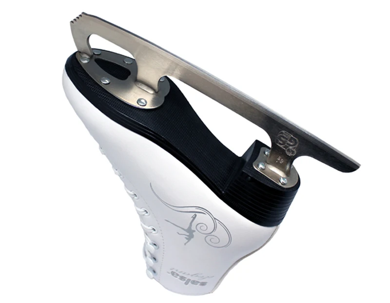 الكبار الاطفال الأطفال المهنية الحرارية الدافئة رشاقته الشكل التزلج الجليد أحذية التزلج على الجليد مع الجليد شفرة PVC للماء الأبيض