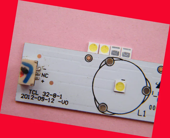 100piece-lot-for-repair-tcl-LCD-TV-LED-backlight-Article-lamp-SMD-LEDs-6V-3030-Cold