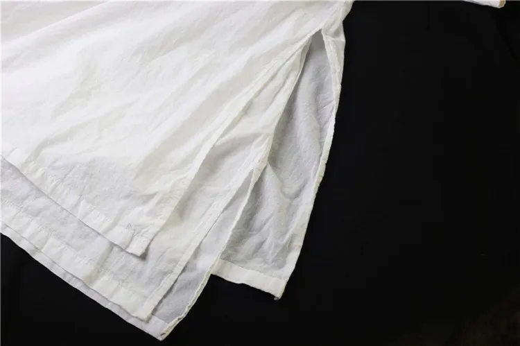 SCUWLINEN Vestidos Для женщин летнее платье без рукавов Drawstring двойной Слои длинные Хлопковое платье Повседневное Пляжные наряды P085