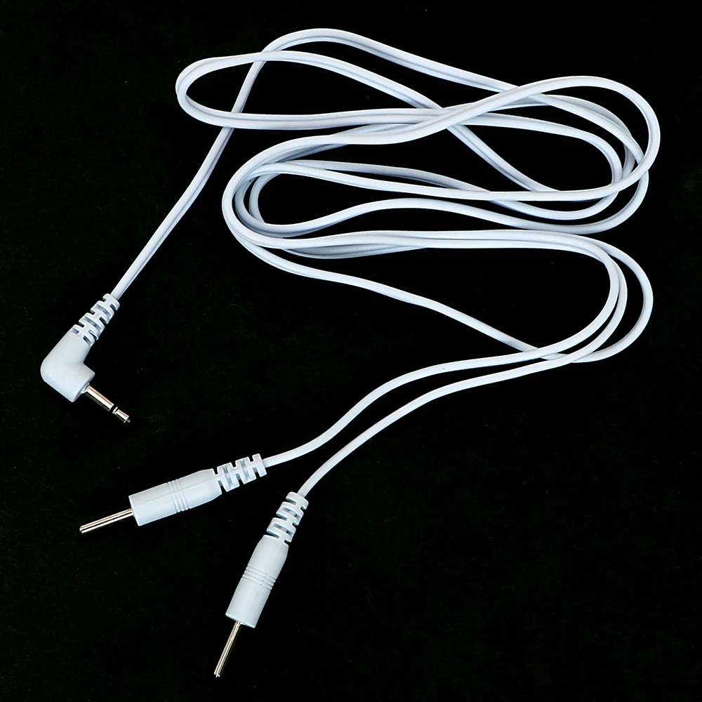 Electro Electric Sex Toys Shock Wire 2/4 Pin Cable For Penis Ring Anal Plug Therapy Massager Accessories