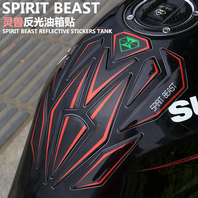 

Spirit Beast motorcycle sticker reflective moto accessories motocross