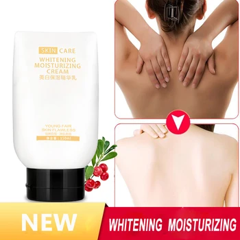 

QYANF Whitening Body Lotion Cream Brightening Moisturizing Firming Skin Repair Acne Removing Cutin Softening Body Skin Care 250g