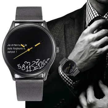 

Watches Men Women Classic Wristwatches 2018 Male Dial Clock Quartz Analog Watch Stainless Steel Numbers Retro Dropship F913