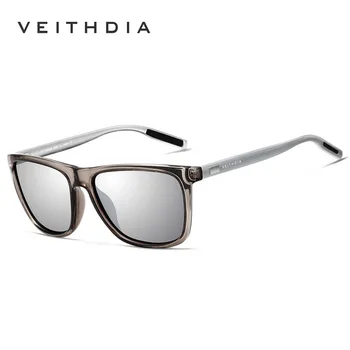 VEITHDIA Brand Sunglasses Unisex Retro Aluminum+TR90 Sunglasses Polarized Lens Vintage Eyewear Sun Glasses For Men/Women 6108 10