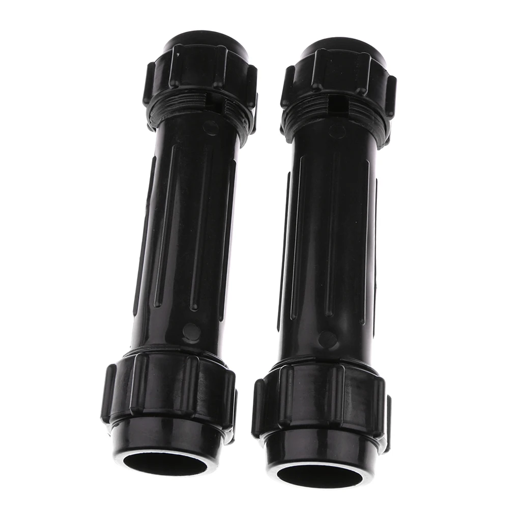 Durable Set of 2 Pieces PVC Paddles Connector for Kayak Canoe Paddles Boat Oars Paddle Reinforce Device