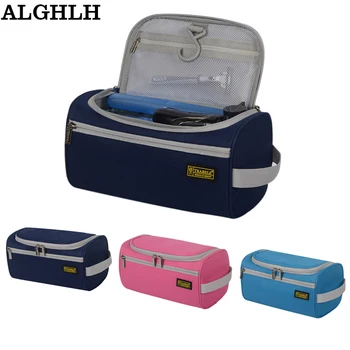 

ALGHLH Real Hanging Waterproof Makeup Storage Bag Cosmetic Pouch Women Box Men Toothbrush Towel Toothpaste Toiletry Stored