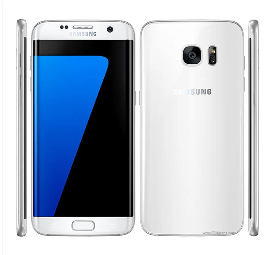 Разблокированный мобильный телефон samsung Galaxy S7 edge Duos G935FD, две sim-карты, LTE, четыре ядра, 5,5 дюймов, 12 МП, 4 Гб ram, 32 ГБ rom, мобильный телефон